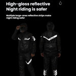 WEST BIKING反光戶外防水輕量騎行雨衣，S，M，L，XL，XXL，XXXL，XXXXL