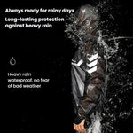 WEST BIKING反光戶外防水輕量騎行雨衣，S，M，L，XL，XXL，XXXL，XXXXL