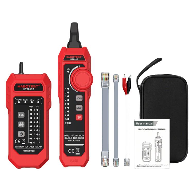 HABOTEST 多功能抗干擾網路線測試器，HT800B