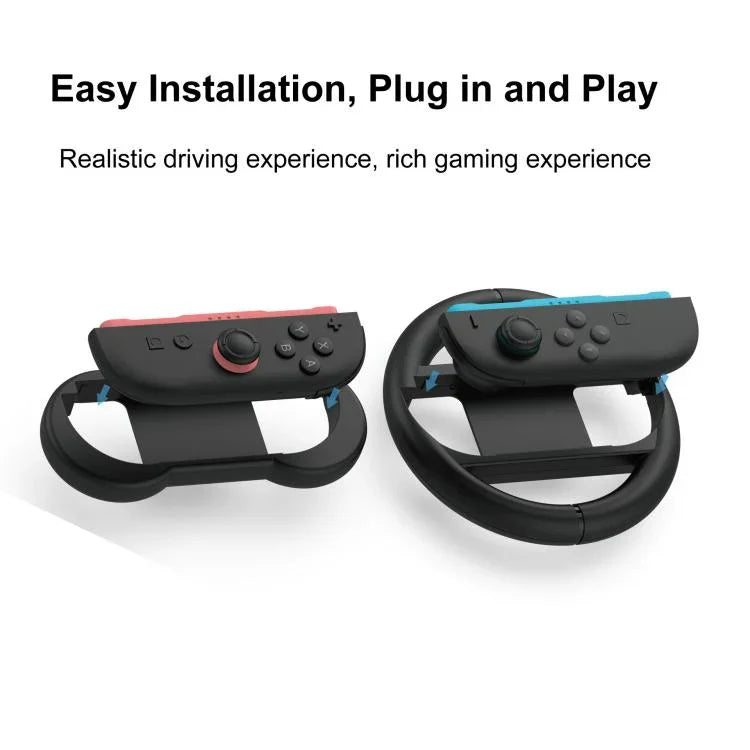 PGTECH 10合1 配件組，適用於 Nintendo Switch 2 方向盤、握把、拇指帽