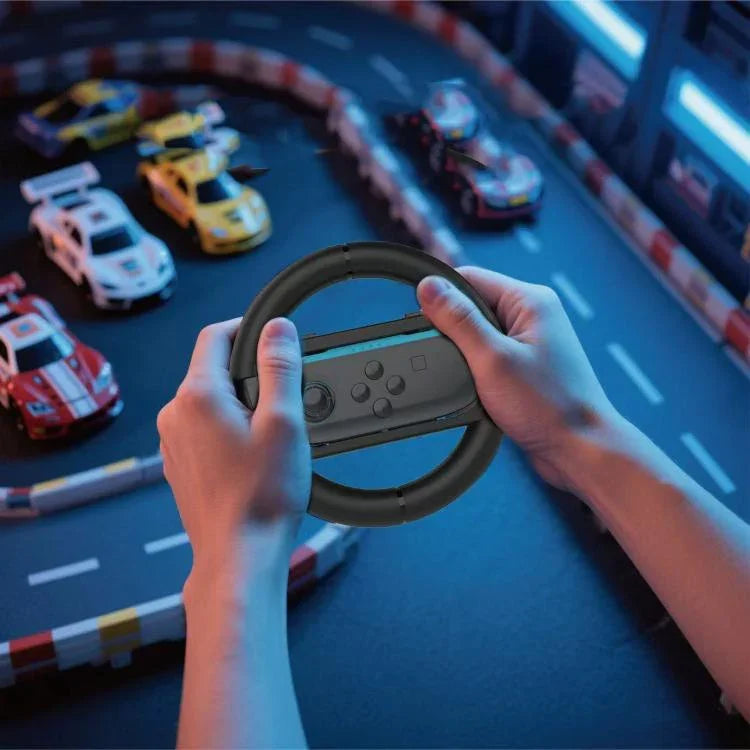 PGTECH 10合1 配件組，適用於 Nintendo Switch 2 方向盤、握把、拇指帽