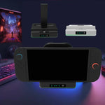 KJH RGB LED 充電座，適用於 Nintendo Switch 2 及 Joy-Con 控制器快速充電站