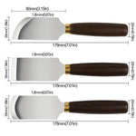 DIY Leather Thinning and Cutting Utility Knife, Bevel Knife, Round Knife, Flat Knife