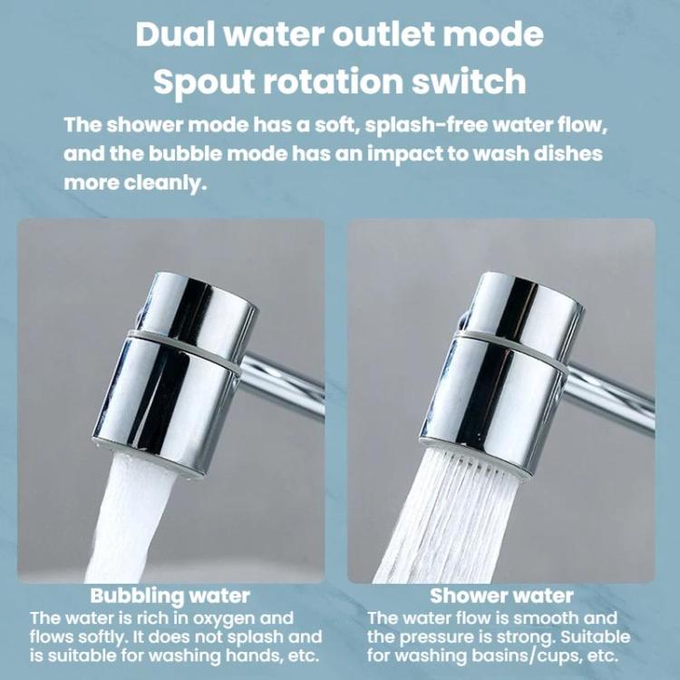 通用水龍頭延長器 廚房防濺水旋轉起泡器 噴嘴 U型雙模式 U型單模式 U型雙模式含配件 U型單模式含配件 全合金雙模式 全合金單模式