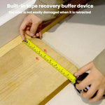 自鎖鋼捲尺TPR覆蓋測量尺，得力79550 3m x 16mm，得力79551 5m x 19mm，得力79552 7.5m x 25mm，得力79553 10m x 25mm
