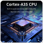 POWKIDDY V10 復古掌上遊戲機 3.5吋IPS OCA全貼合，四核Cortex-A35 1.5GHz，64G，128G