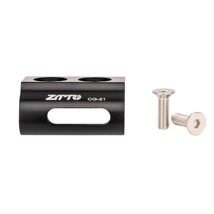 ZTTO 公路自行車前變速器支架前變速器掛架安裝夾，CG21 黑色、CG21 紅色、CG22 黑色、CG22 紅色