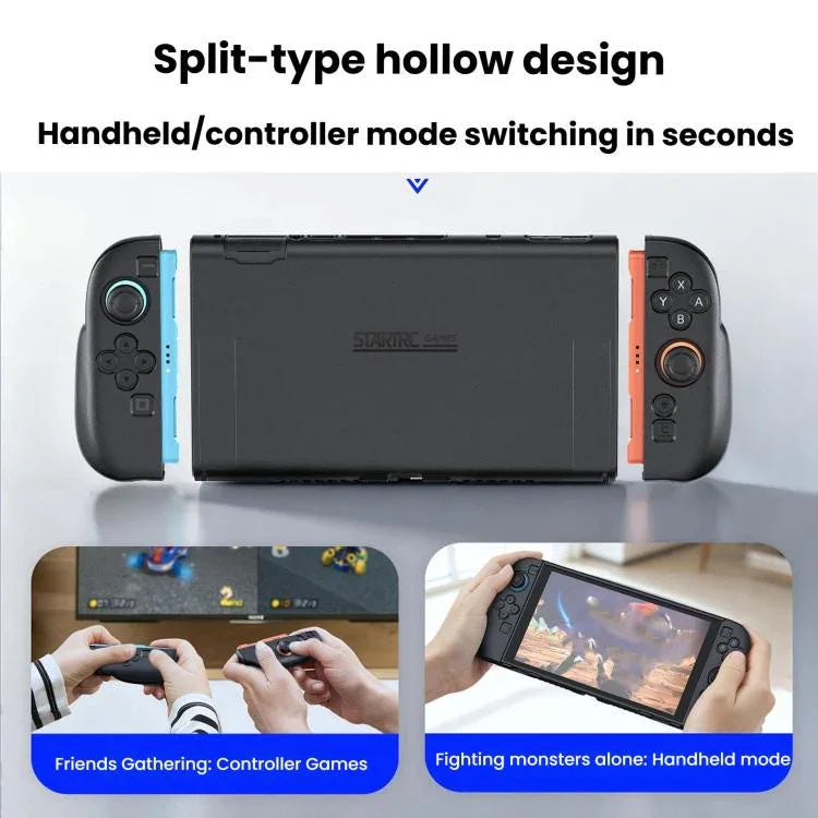 適用於Nintendo Switch 2 STARTRC GAMES 手持保護殼 分離式雙握把保護殼