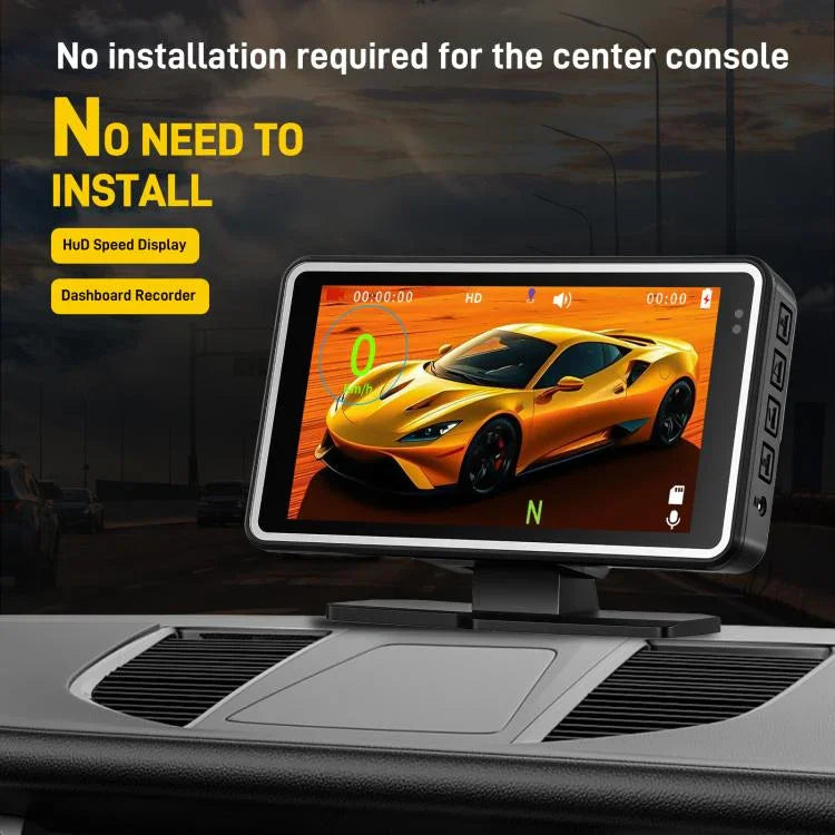 5 吋 1080P 汽車攝像頭，帶 WIFI HUD 顯示汽車 DVR，L5965