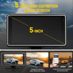 5 吋 1080P 汽車攝像頭，帶 WIFI HUD 顯示汽車 DVR，L5965
