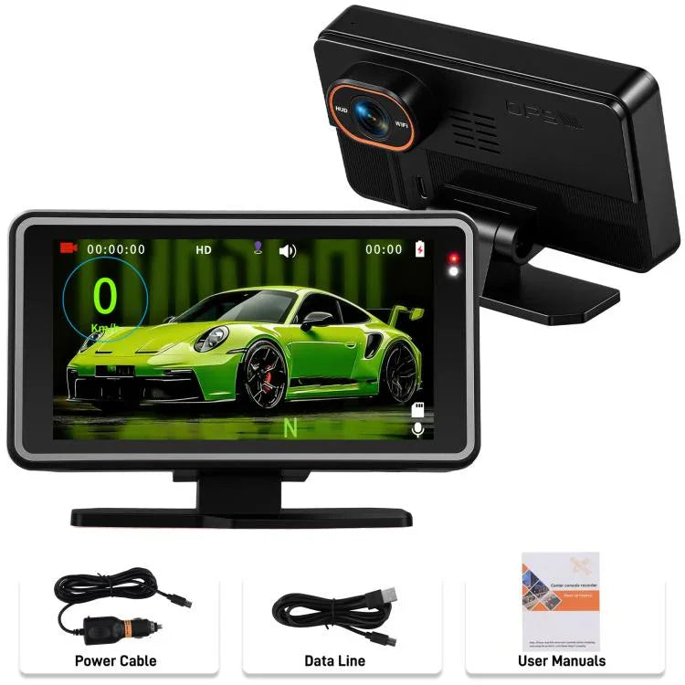 5 吋 1080P 汽車攝像頭，帶 WIFI HUD 顯示汽車 DVR，L5965