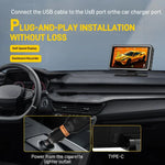 5 吋 1080P 汽車攝像頭，帶 WIFI HUD 顯示汽車 DVR，L5965
