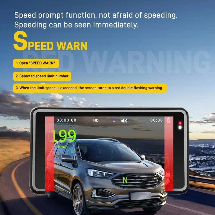 5 吋 1080P 汽車攝像頭，帶 WIFI HUD 顯示汽車 DVR，L5965