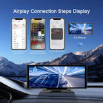 4K 高清車用行車記錄器車用導航 CarPlay 車用中控螢幕，A4473