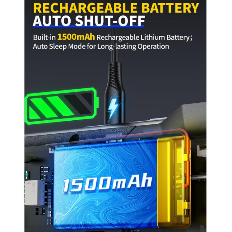 FNIRSI 全自動智慧型電流鉗式萬用表，DMC-100