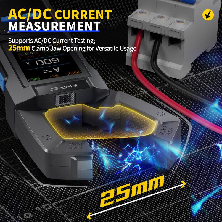 FNIRSI 全自動智慧型電流鉗式萬用表，DMC-100