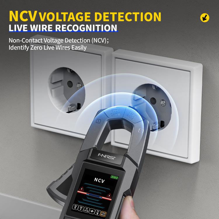 FNIRSI 全自動智慧型電流鉗式萬用表，DMC-100