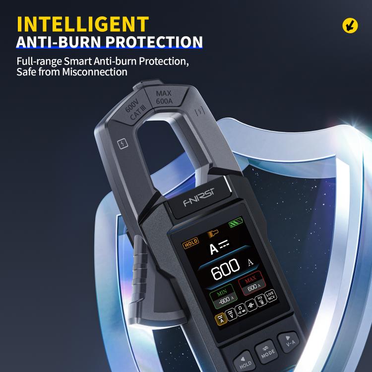 FNIRSI 全自動智慧型電流鉗式萬用表，DMC-100