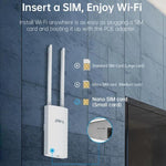COMFAST Plery R702 戶外 4G LTE 無線路由器 IP66 防水 通用 SIM 支援，歐規插頭，美規插頭，英規插頭，澳規插頭