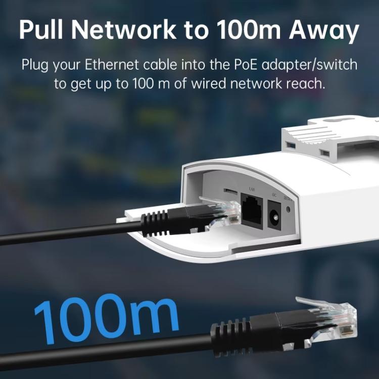 COMFAST Plery R702 戶外 4G LTE 無線路由器 IP66 防水 通用 SIM 支援，歐規插頭，美規插頭，英規插頭，澳規插頭