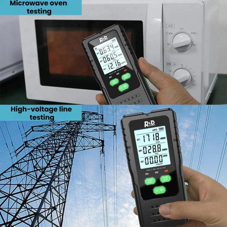 R&D INSTRUMEMTS RD630 三合一電場磁場射頻檢測器 電磁輻射測試儀，RD630