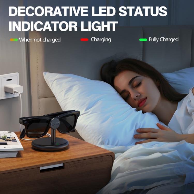 適用於 Meta Ray-Ban 智慧眼鏡充電座 智慧眼鏡充電架