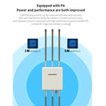 COMFAST CF-WA937 WiFi 6 3000Mbps 戶外接入點 雙頻高功率無線 AP 帶 2.5G 以太網，歐規插頭，美規插頭