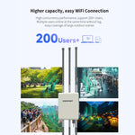 COMFAST CF-WA937 WiFi 6 3000Mbps 戶外接入點 雙頻高功率無線 AP 帶 2.5G 以太網，歐規插頭，美規插頭