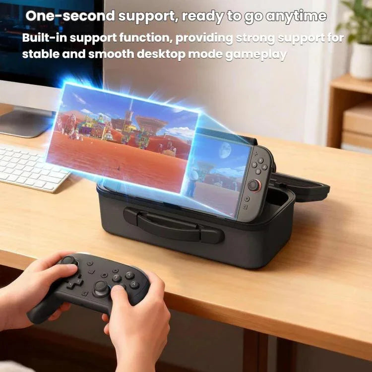 適用於Nintendo Switch 2 STARTRC GAMES 雙層收納包大容量手提包