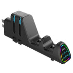 ipega 10合1充電座，適用於Nintendo Switch 2 / Switch Joy-Con及Switch 2 Pro控制器 USB插頭版本，PG-SW2187