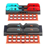 適用於Nintendo Switch 2 / Switch Joy-Con Ipega充電座遊戲卡收納架，8合1
