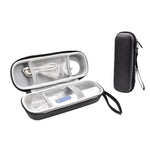 W221適用Oral-B / Philips電動牙刷收納包PU防水迷你旅行盒，適用Oral-B / Philips