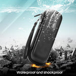 W221適用Oral-B / Philips電動牙刷收納包PU防水迷你旅行盒，適用Oral-B / Philips