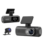 4K 雙錄 WiFi 智慧手機連接行車記錄儀，前+後，前+後+GPS軌跡，前+內，前+內+GPS軌跡