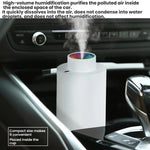 Dazzle Cup 空氣加濕器 彩色流動燈 USB迷你補水車用家用加濕器，H05