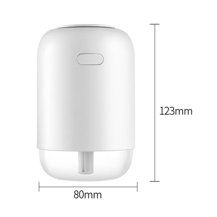 迷你彩色燈USB加濕器 車用便攜家用辦公桌面霧化加濕器，H03