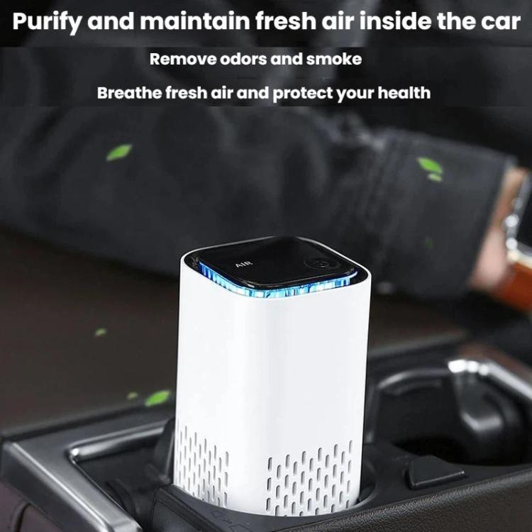 車用空氣淨化器 家用辦公桌面負離子緊湊USB除臭淨化器，A1