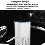 車用空氣淨化器 家用辦公桌面負離子緊湊USB除臭淨化器，A1
