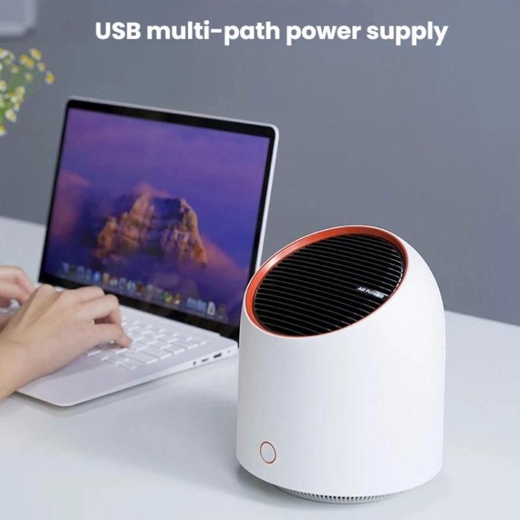 桌面空氣淨化器 小型家用USB靜音除臭便攜淨化器，A2