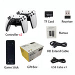 X9 PRO HD 2.4G無線遊戲主機，家用復古遊戲機，64GB電池、128GB電池、256GB電池，64GB充電、128GB充電、256GB充電