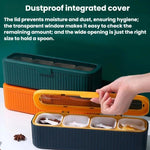 家用四格調味盒 廚房香料收納容器