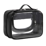 APJ083 Travel Transparent Waterproof Makeup Bag Portable Large-Capacity Handheld Toiletries Organizer