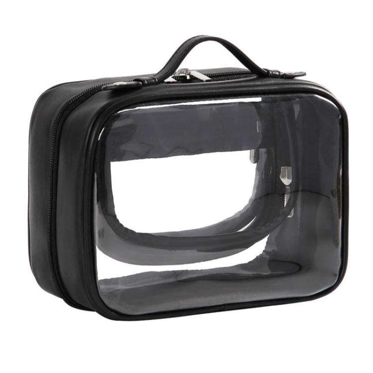 APJ083 Travel Transparent Waterproof Makeup Bag Portable Large-Capacity Handheld Toiletries Organizer