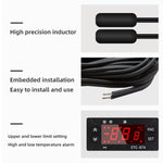 ETC-974 嵌入式數字溫度控制器，具冷卻、除霜及風扇功能，ETC-974 220V，ETC-974 110V