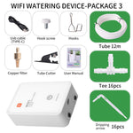 兼容涂鴉智能WiFi自動滴灌系統，雙泵支持最多16盆，調節滴箭版本，調節滴頭版本，滴箭版本