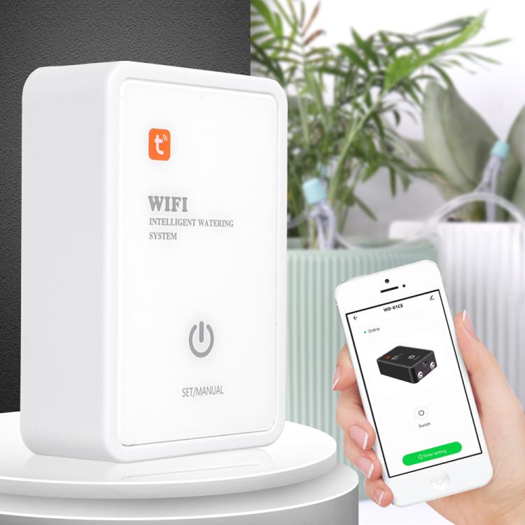 兼容涂鴉智能WiFi自動滴灌系統，雙泵支持最多16盆，調節滴箭版本，調節滴頭版本，滴箭版本