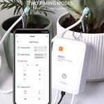兼容涂鴉智能WiFi自動滴灌系統，雙泵支持最多16盆，調節滴箭版本，調節滴頭版本，滴箭版本