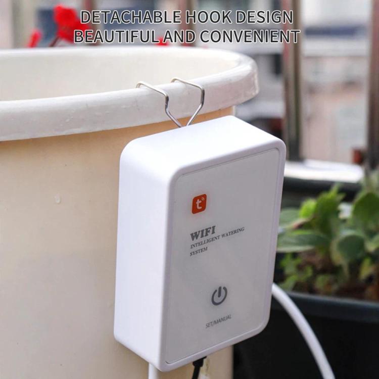 兼容涂鴉智能WiFi自動滴灌系統，雙泵支持最多16盆，調節滴箭版本，調節滴頭版本，滴箭版本