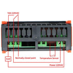 STC-100A 溫度控制器，適用溫室加熱與冷卻、小型/中型冷藏室，STC-100A 220V