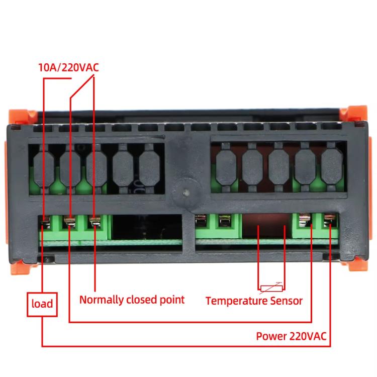 STC-100A 溫度控制器，適用溫室加熱與冷卻、小型/中型冷藏室，STC-100A 220V